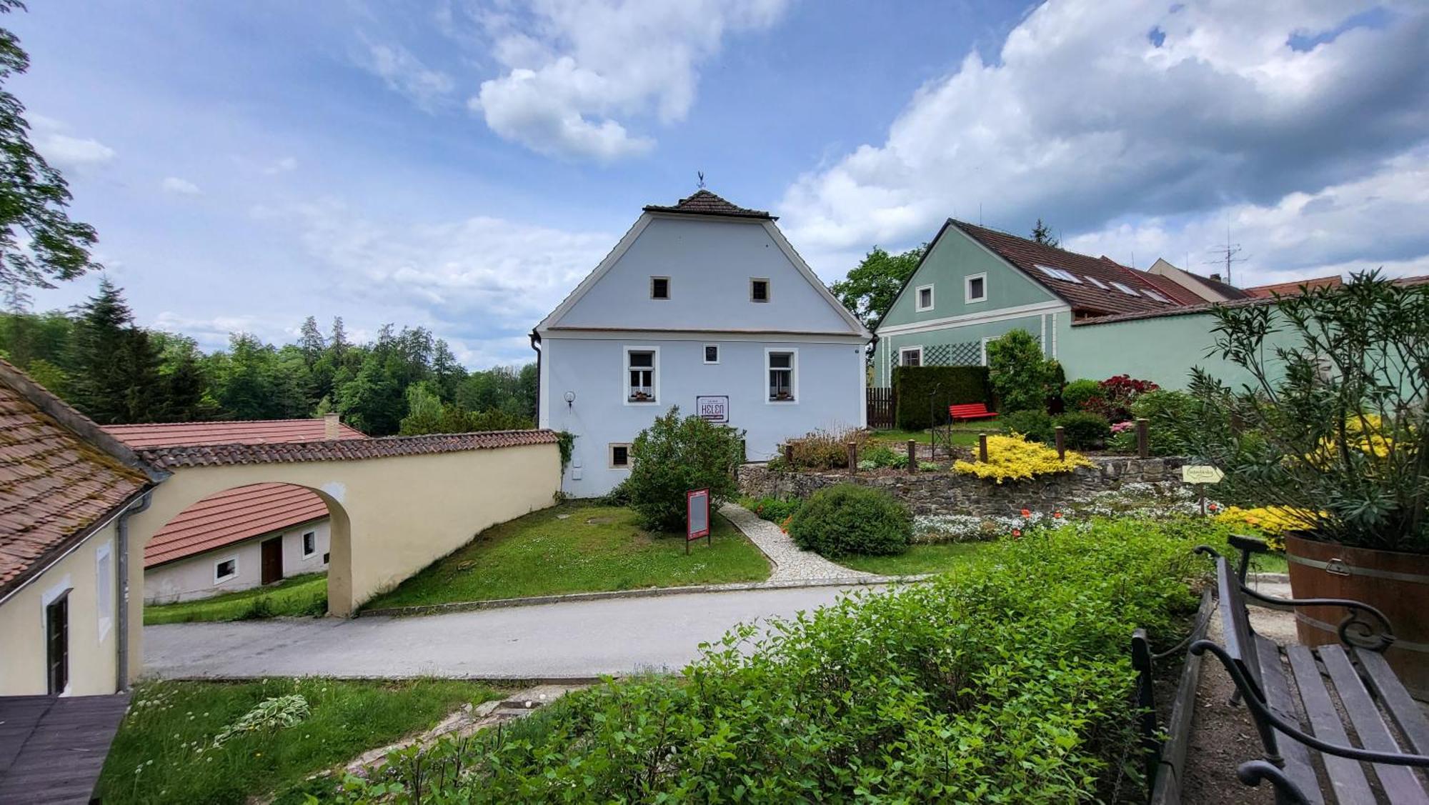 Penzion A Restaurace Zlatovlaska U Zamku Cervena Lhota Jizna Zewnętrze zdjęcie